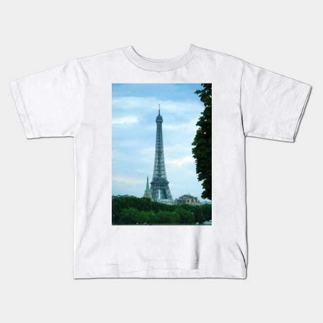 Paris Kids T-Shirt by OLHADARCHUKART